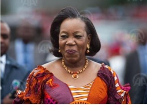 Catherine Samba Panza, chef de la mission de l'UA au Sénégal