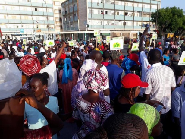 Rassemblement de soutien à Khalifa Sall : Les khalifistes investissent le boulevard du Général De Gaulle