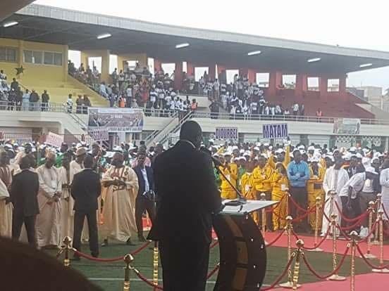 Lancement de la semaine nationale de la jeunesse : Macky accueilli dans un stade quasi-vide