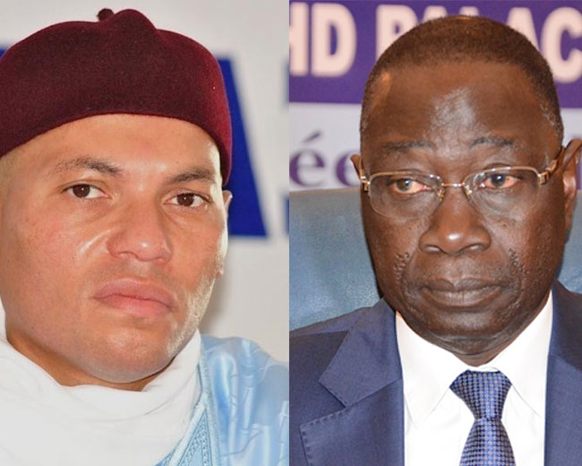 Karim Wade crucifie Badio Camara, le président de la Cour suprême 