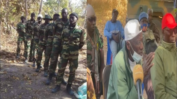 Salif Sadio libère les 07 militaires sénégalais détenus en otage