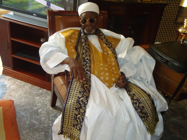 Le khalife de Médina Baye, Cheikh Ahmad Tidiane Niasse