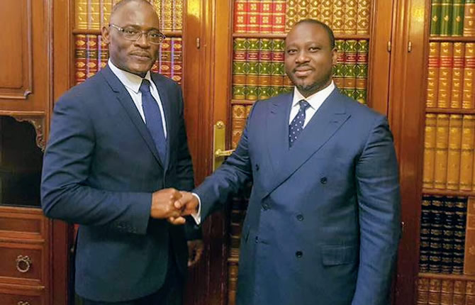 Toussaint Alain et Guillaume Soro