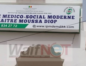 Moussa Diop baptise le centre médico-social de Dakar Dem Dikk à son nom