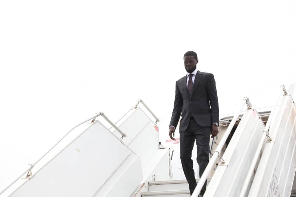 Visite officielle : Arrivée du Président Diomaye Faye à Abidjan